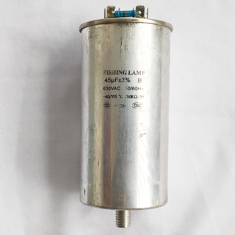 ELCO 45UF 630V AC KAPASITOR LAMPU FISHING LAMP CAPACITOR HIGH VOLTAGE KAPASITOR LAMPU HALOGEN