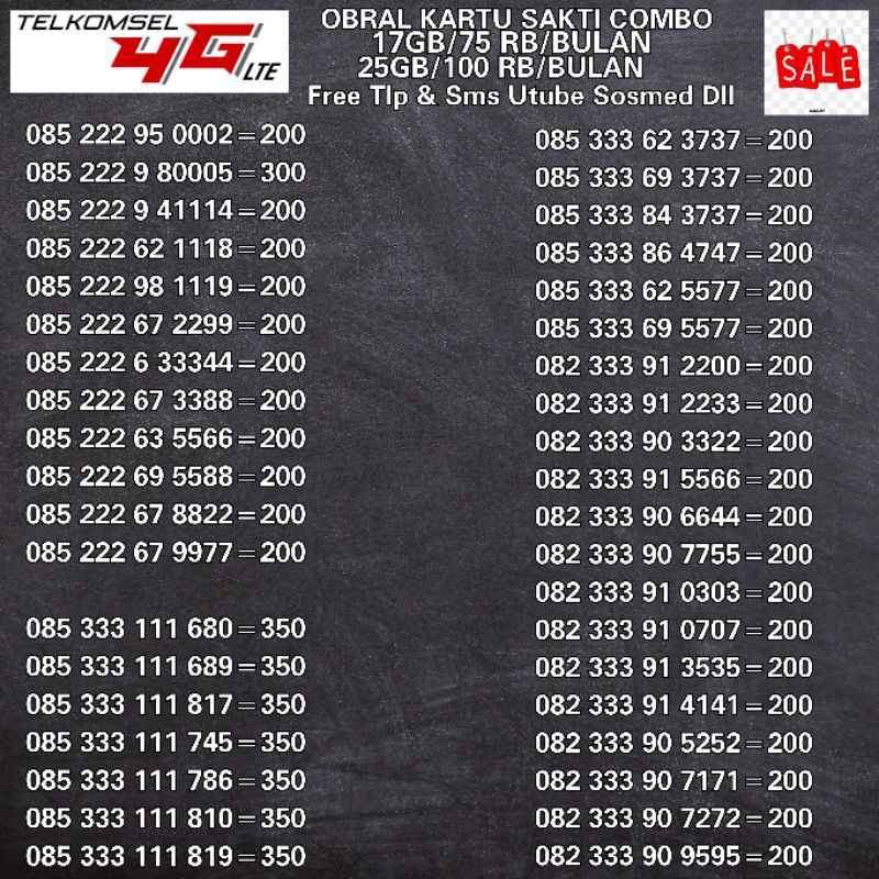 NOMOR CANTIK RAPI ABAB SAKTI COMBO MURAH