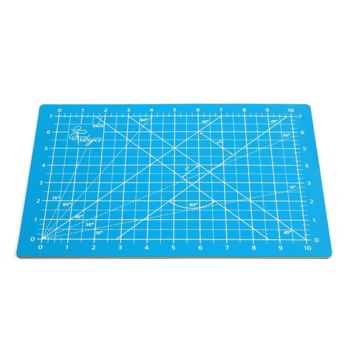 

kertas-pemotong- cutting mat ukuran a4 - double sided color self healing cutting mat a4 -pemotong-