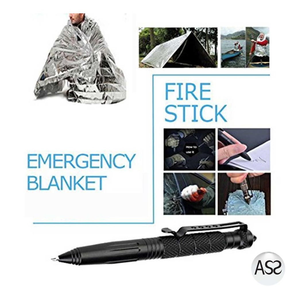 ASS Shop - Survival Kit 11 in 1 Multifunctional First Aid SOS Tools. - 039