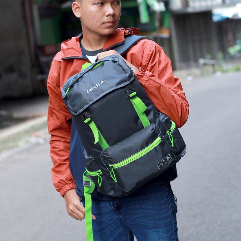 Ransel Tas Punggung Terbaru Korean Style Original Pria Series Backpack Trendy Kekinian Milenial