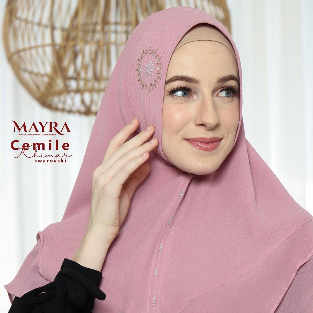TERPOPULER Mayra Indonesia Khimar Cemile Swarovski