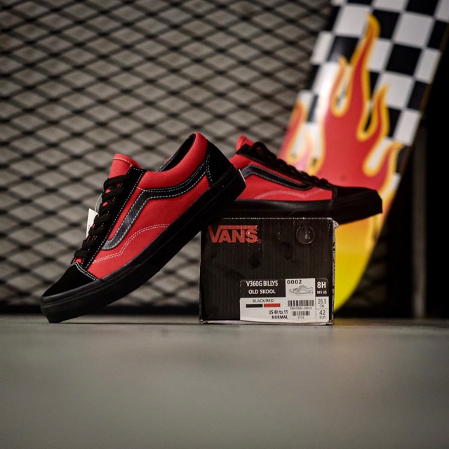 Vans Old Skool V36OG Billys Black Red