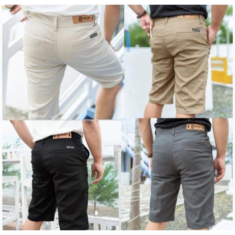 CELANA PENDEK CHINOS PRIA PREMIUM ORI REVER CELANA CHINO LAKI LAKI DEWASA SIZE STANDART 28-33 JUMBO 34-39