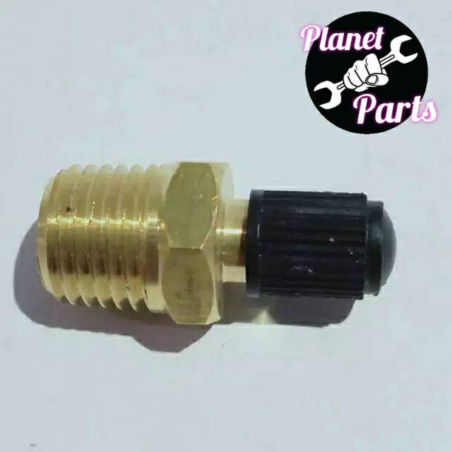 NEPEL KUNINGAN NPT ¼ INC | PENTIL KOMPRESSOR POMPA TEKANAN SIZE ¼ INC