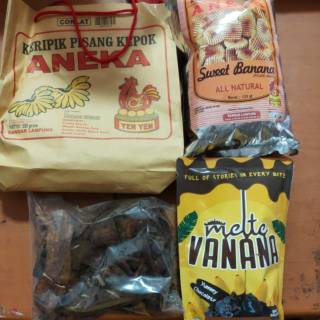 Jual KERIPIK KRIPIK PISANG KEPOK KHAS LAMPUNG ANEKA SARI RASA YEN YEN