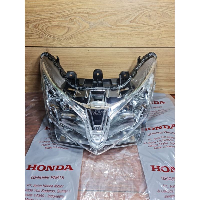 Headlamp Lampu Depan Vario 125 fi Esp Reflektor Original Honda 33110-KZR-601