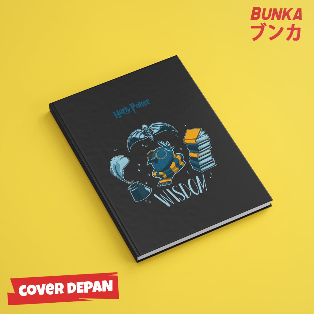 

Notebook Harry Potter Ravenclaw Slogan Hardcover A5 Buku Tulis Catatan Note Agenda Planner Jurnal