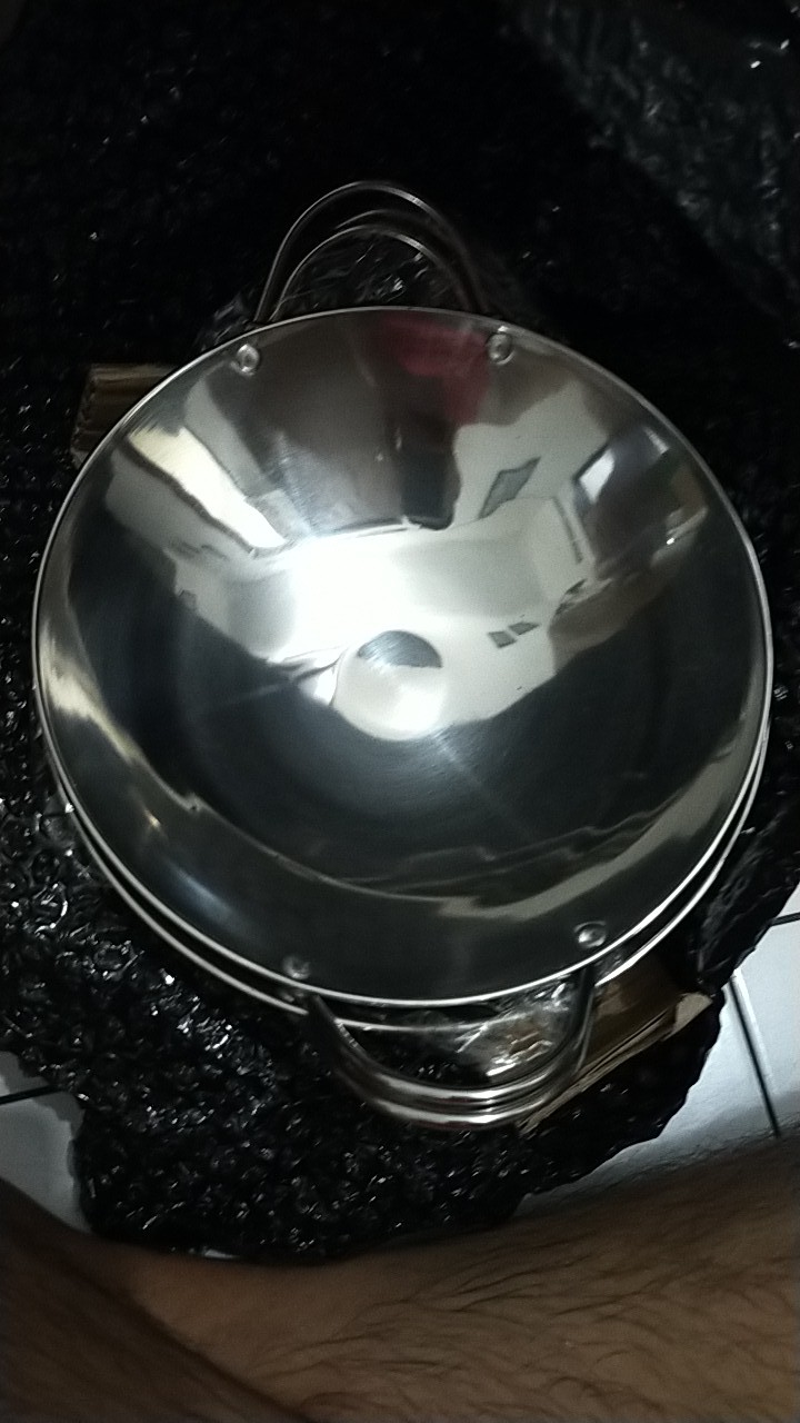 Wajan Atau Kuali Mini 22cm Stainliess Tebal