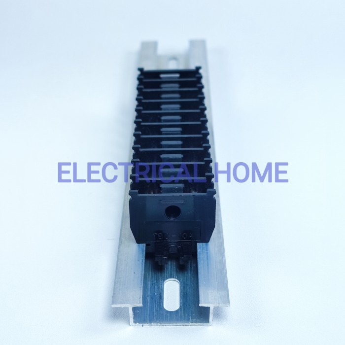 TERMINAL BLOCK TBC 10A DIN RAIL.