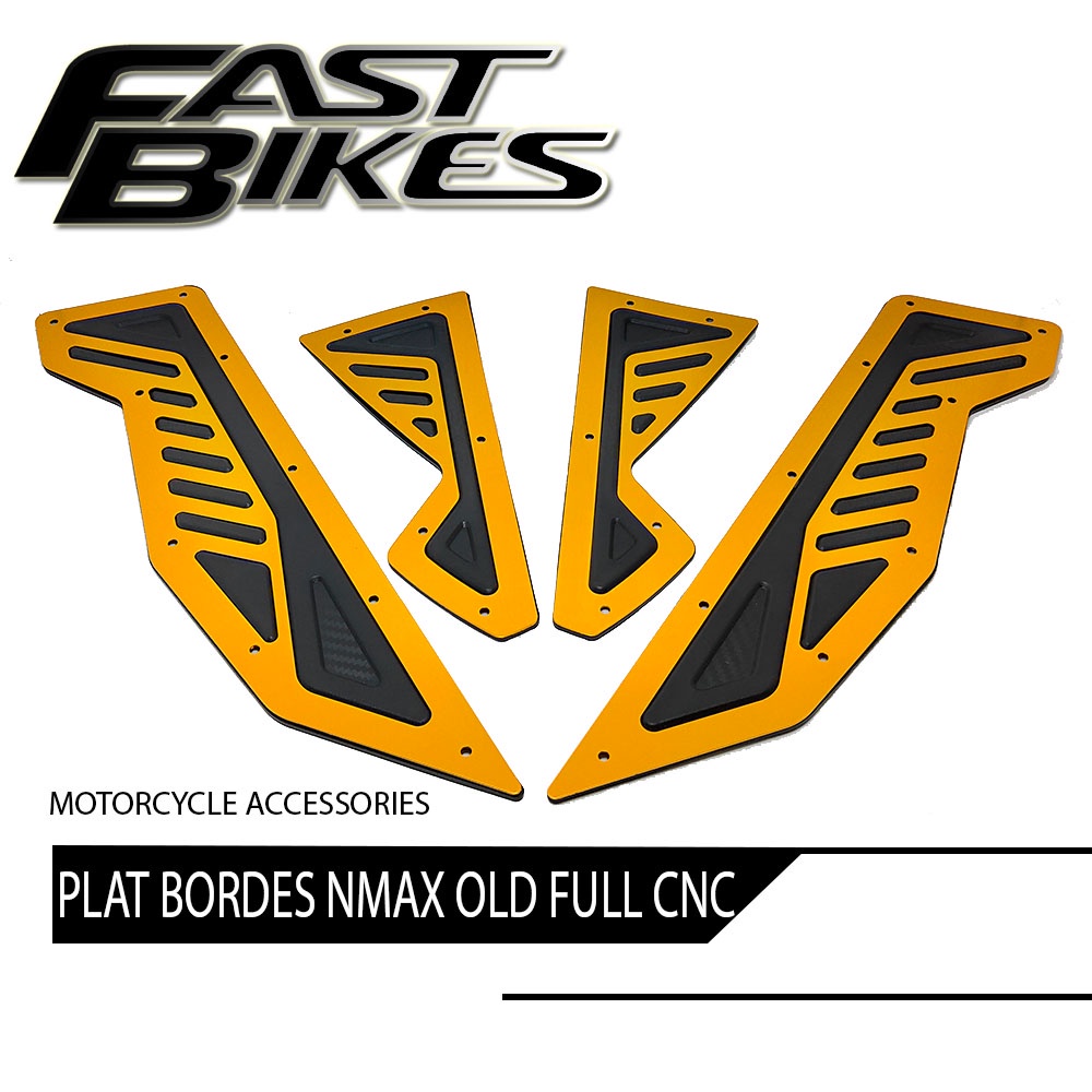 PLAT BORDES FAST BIKES NMAX OLD CNC NEW MODIFICATION CARBON SERIES motor