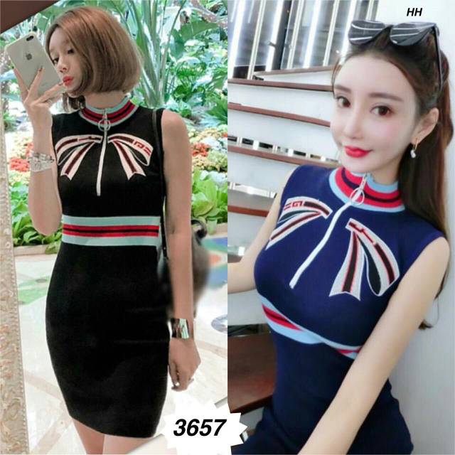 DREsS rajut 3657 Rajut import ld80-90