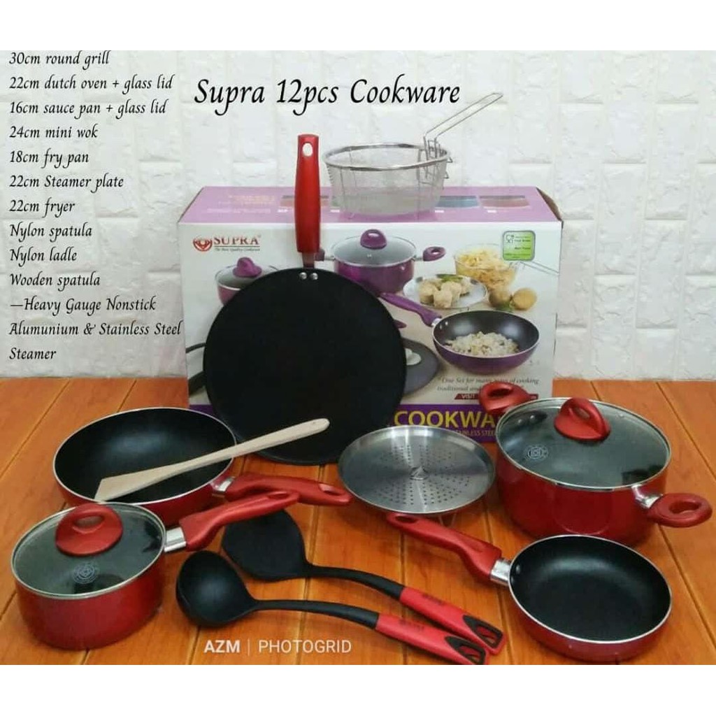 Supra Rosemary Panci Set 12 Pcs