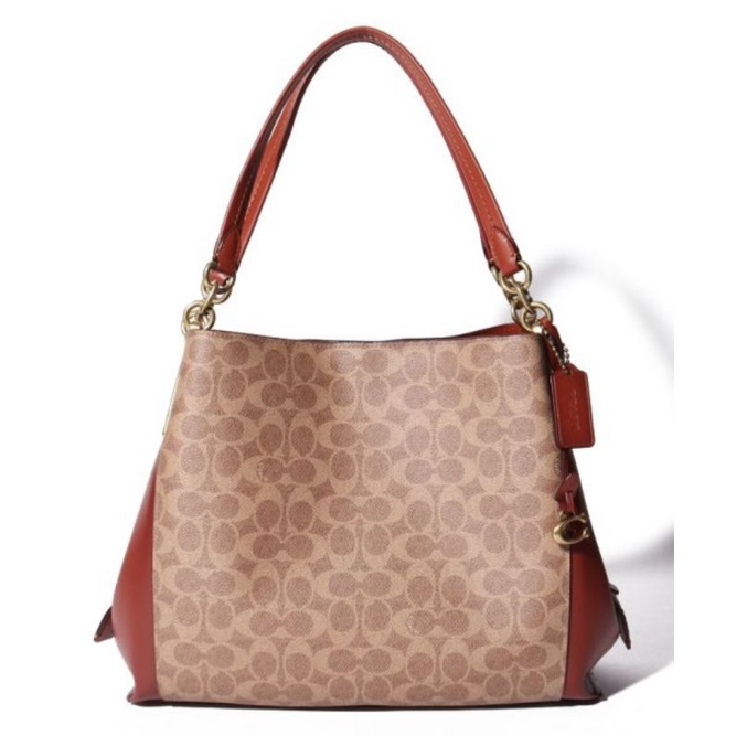 Coach Dalton 31 In Signature Canvas -  Tan Rust(76069)