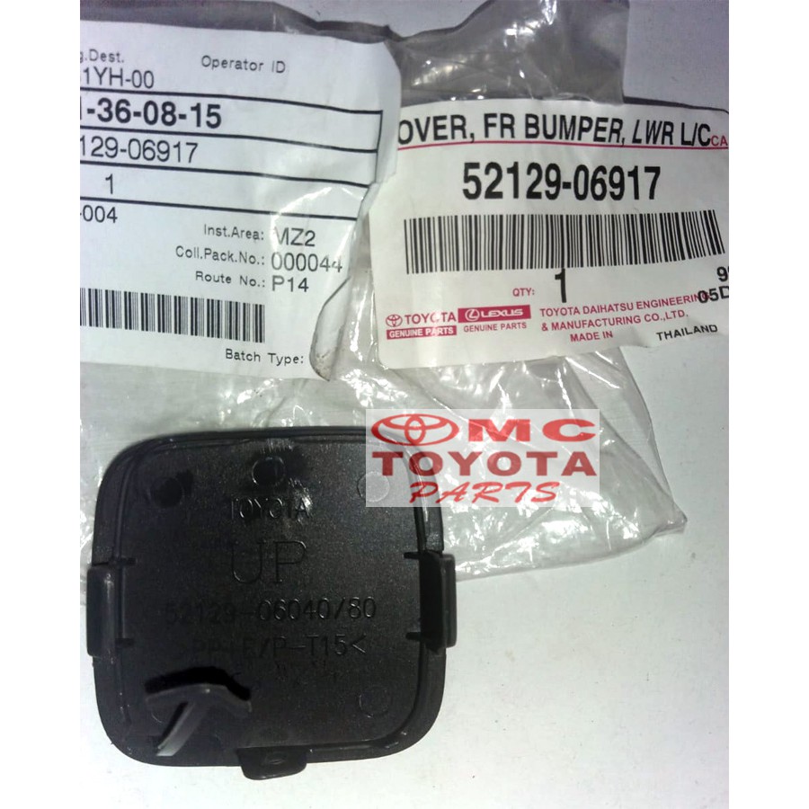 Tutup Cover Derek Towing Bumper Bemper Depan Camry 52129-06917