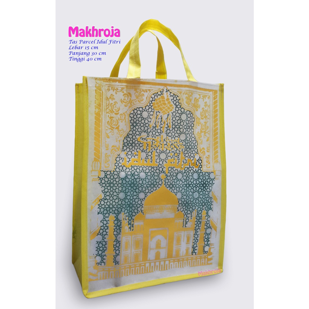 

Tas Pita Kotak Parcel Lebaran Idul Fitri Sablon 2 Sisi Warna Kuning