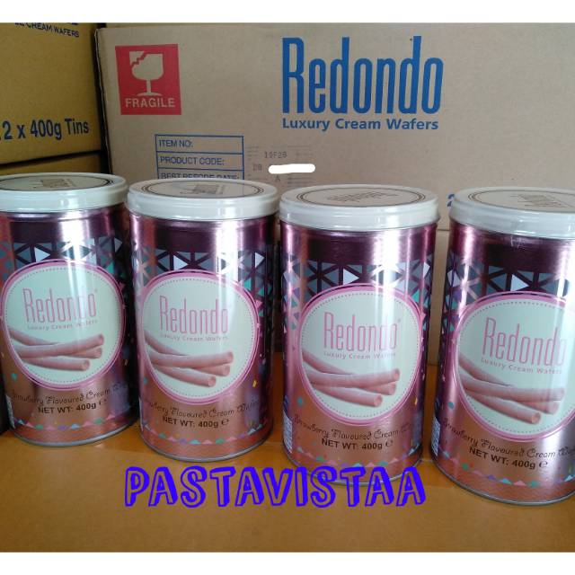 REDONDO STRAWBERRY 400GRAM ASTOR WAFER STICK