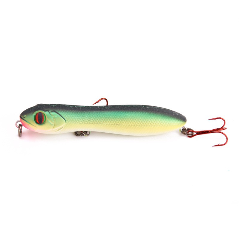 Top Water Lure Umpan Mancing 10cm/15.6g Sinking Minnow Umpan Pancing Buatan Umpan Pancing Alat Pancing Murah relix nusantara Snake Head Umpan Ikan Kail Pancing Alat Pancing Umpan Mancing