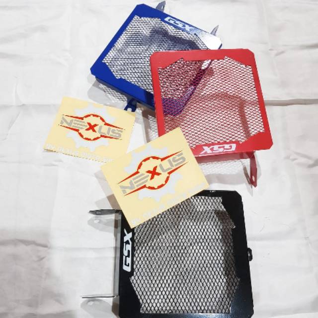 Tutup radiator gsx R15 gsx S150 cover radiator suzuki gsx R15 S150 pelindung radiator gsx S150 R150