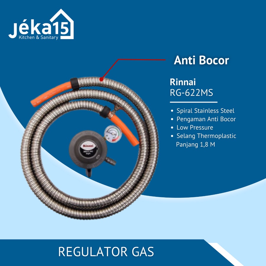 REGULATOR GAS RINNAI RG-622MS