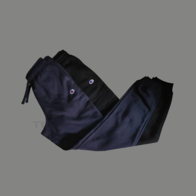Celana Jogger Pria Champion Logo Tape Original - Sweatpants Champion