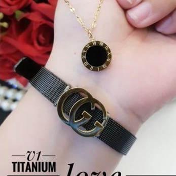 TiTanium Set gelang kalung T05