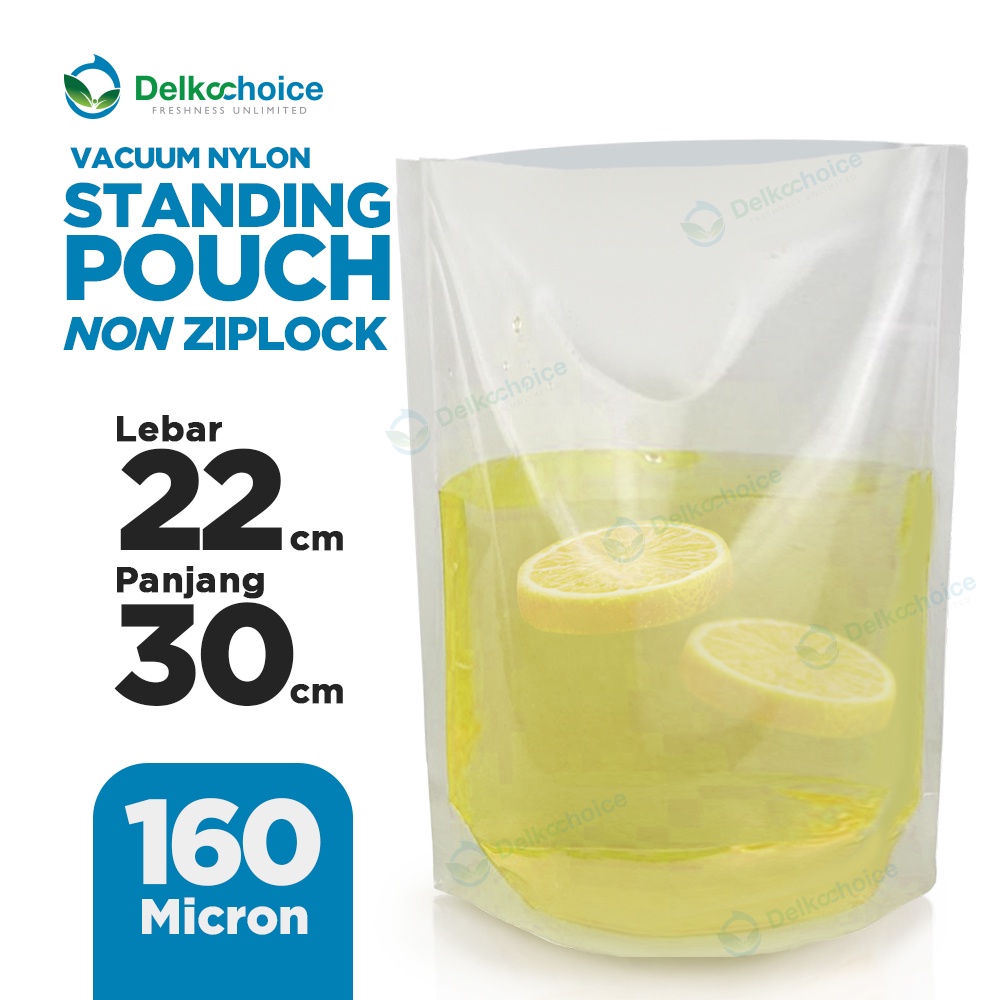 STANDING POUCH NYLON - PLASTIK KEMASAN CAIRAN 22X30