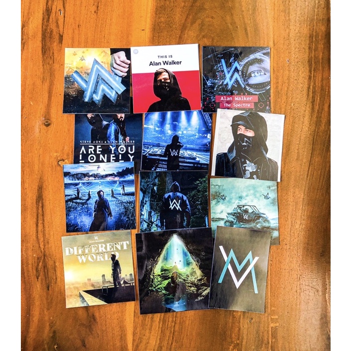 sticker pack band alan walker dj music barat populer case laptop skin hp tumblr lemari dll