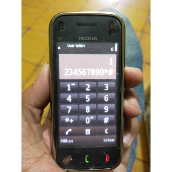 Jual Part Lcd+Ts Nokia n97 Mini