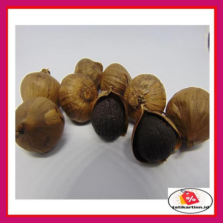 

4Et7Eu6- Bawang Putih Hitam Tunggal 1/2 Kg -Black Garlic- Bawang Hitam Lanang Y8Ytyu-