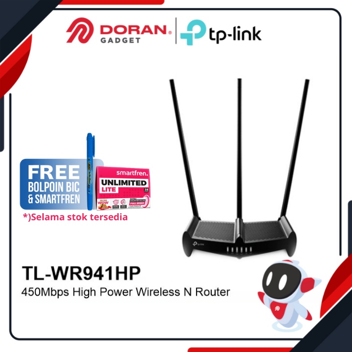 TP-Link TPLink TP Link TL-WR941HP WR941HP 450Mbps High Power Wireless N Router