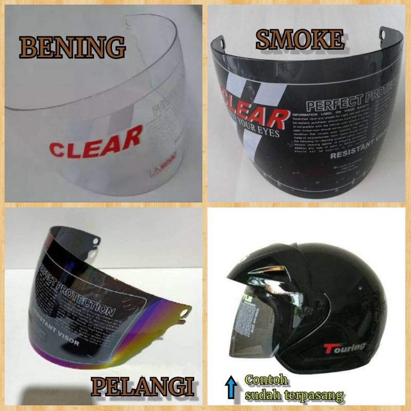 Kaca Helm BMC Toring / Hiu Nico