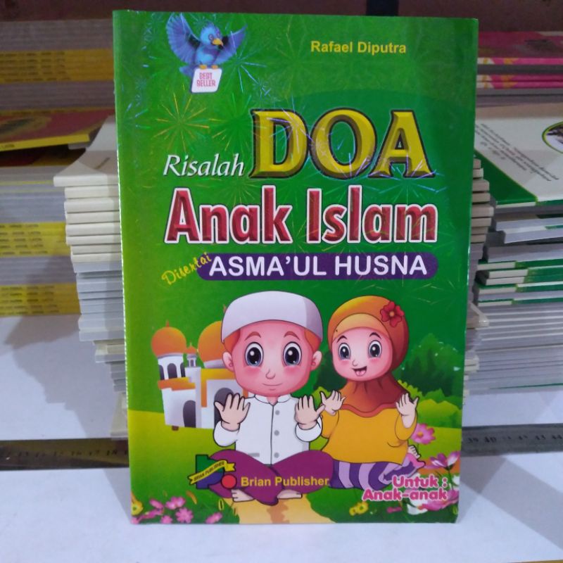 Buku risalah doa anak islam & asmaul husna