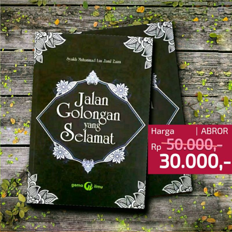 Buku Jalan Golongan Yang Selamat Al Firqatun Najiyah Shopee Indonesia