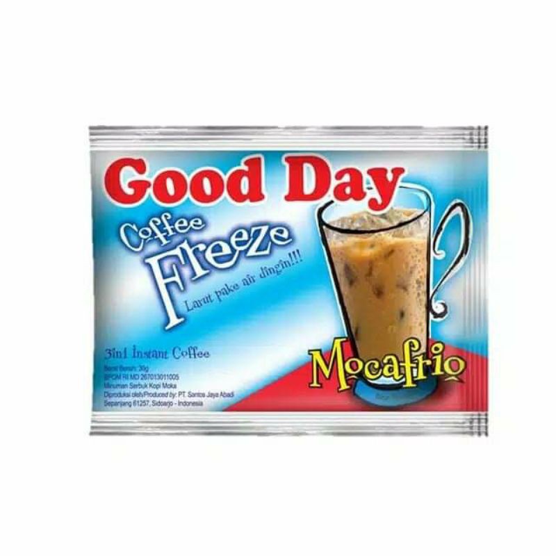 

Good day freeze mocafrio 30gr
