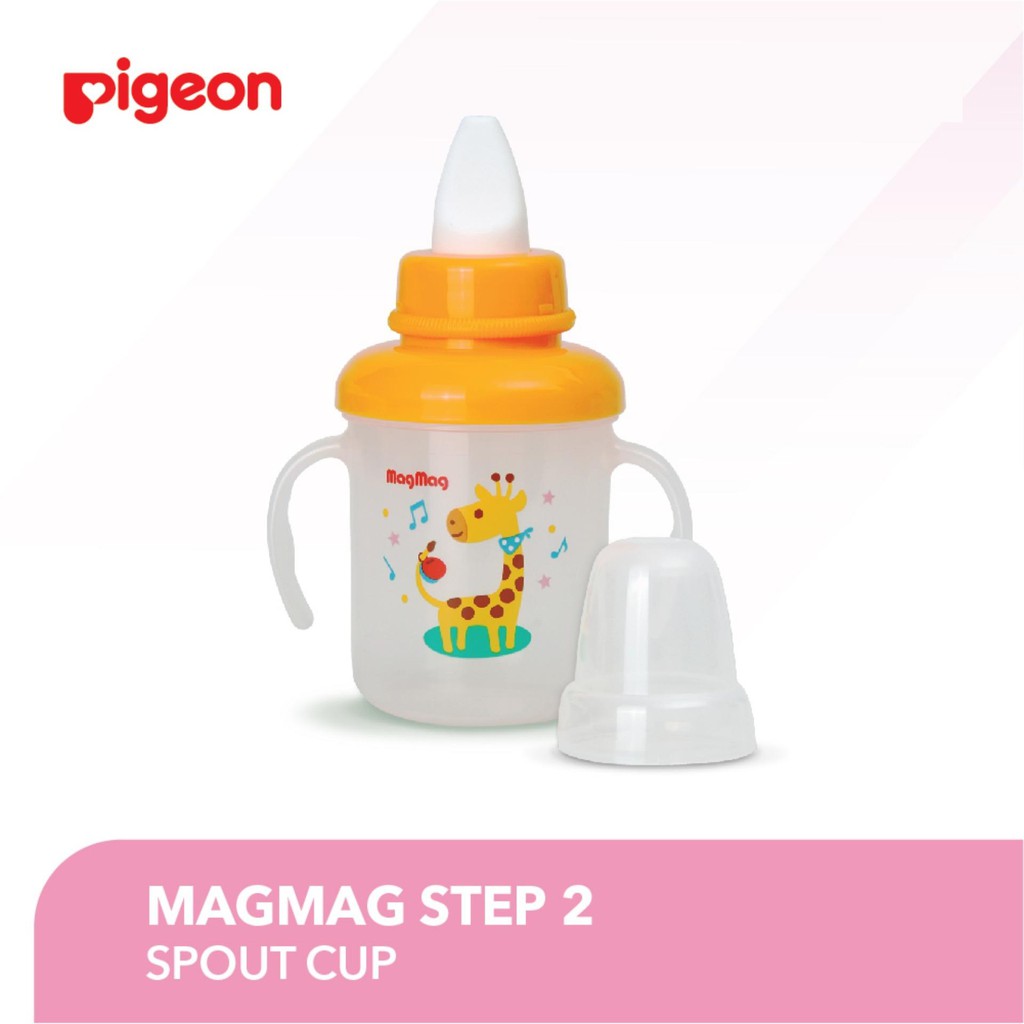 Pigeon mag mag training spout cup 6+ step 2