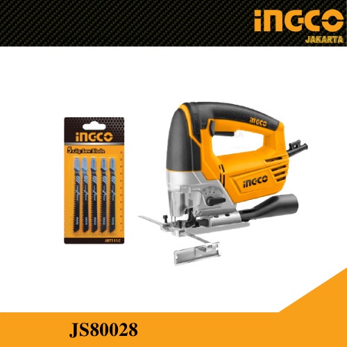 Mesin Jig Saw (800W) / Mesin Gergaji Triplek Ukir INGCO JS80028