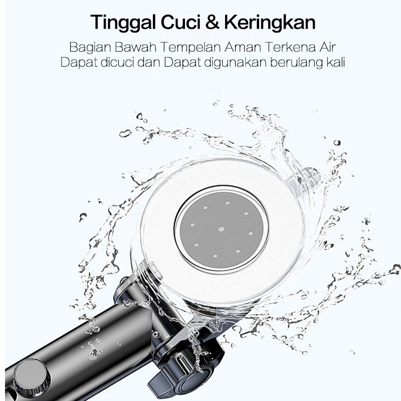 Holder Mobil Jepit 3in1 Dashboard kaca Ventilasi AC 360 derajat Car Holder Original