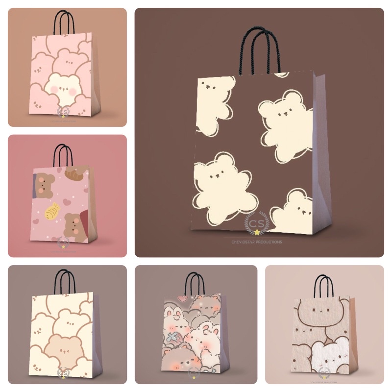 

Paperbag Tas Kado Custom Motif Beruang Cheviostar Goodie Bag Ulang Tahun Anak Hampers Birthday Tas Kertas Shopping Bag Tas Bekal Tas Kotak Makan