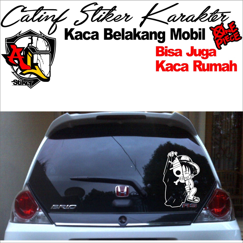 STIKER/STICKER/CATING/CUTTING/SC.061/STIKER KACA MOBIL /STIKER KARTUN/STIKER LUCU/STIKER KARTUN ONE 