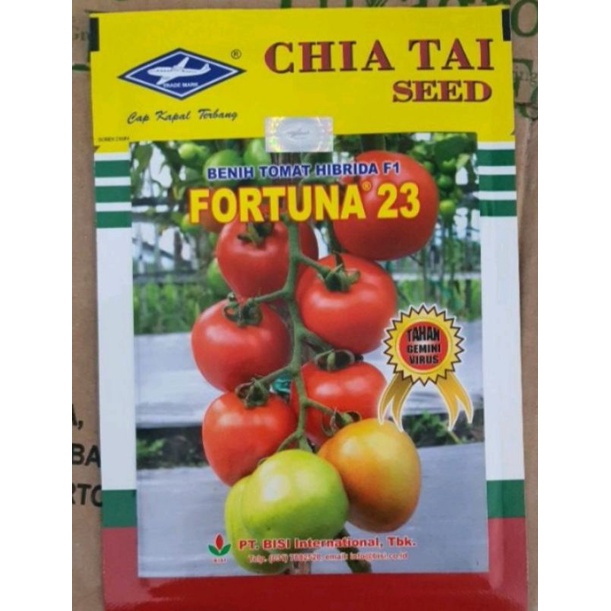 Benih tomat fortuna 23 kemasan 5 gram | 100% original pabrik