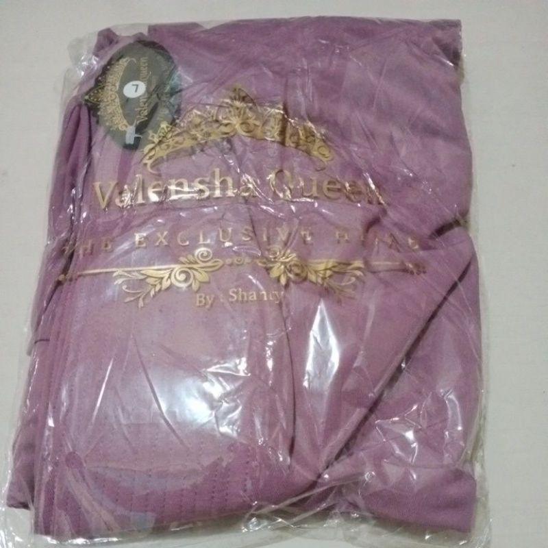 KHIMAR JERSEY JUMBO V KHIMAR SYARI SIZE L VALENSHAQUEEN VALENSHA QUEEN GROSIRJILBAB-Lilac
