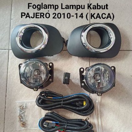 FOGLAMP LAMPU KABUT PAJERO 2010-2014 ( KACA)