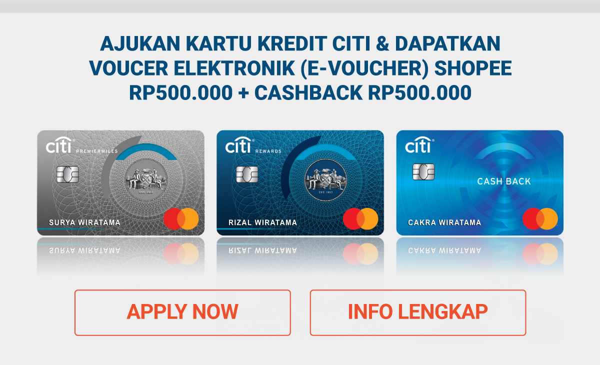 Diskon 200RB Pakai Kartu Kredit Citi