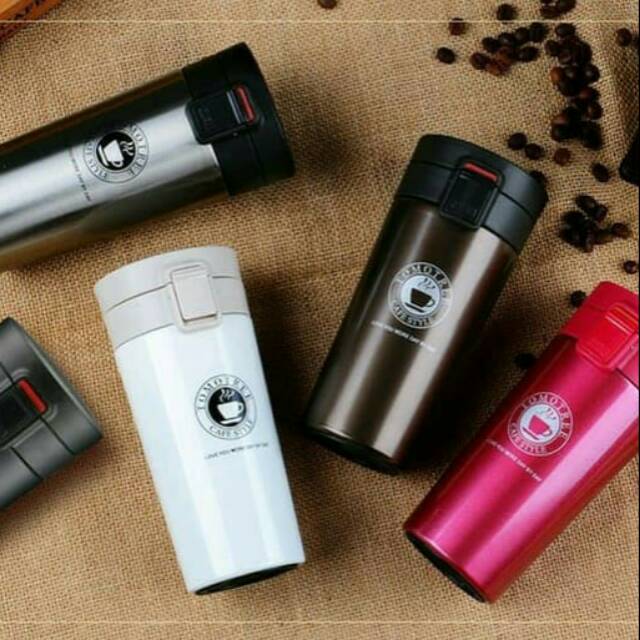 Termos Mini Kopi Tahan Panas dan Dingin 380 ml