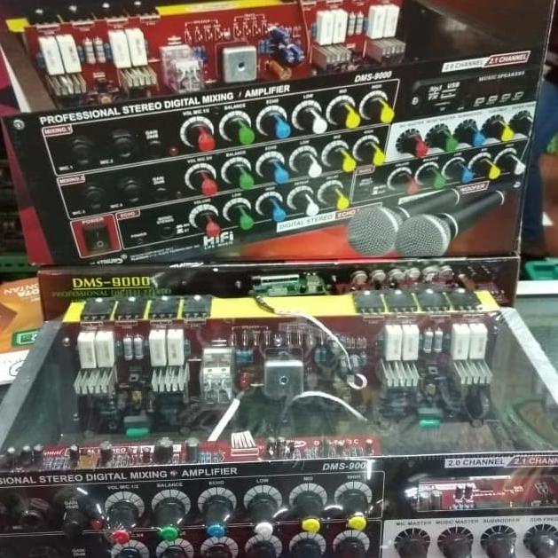 POWER AMPLIFIER DMS 9000 STEREO DIGITAL MIXING .