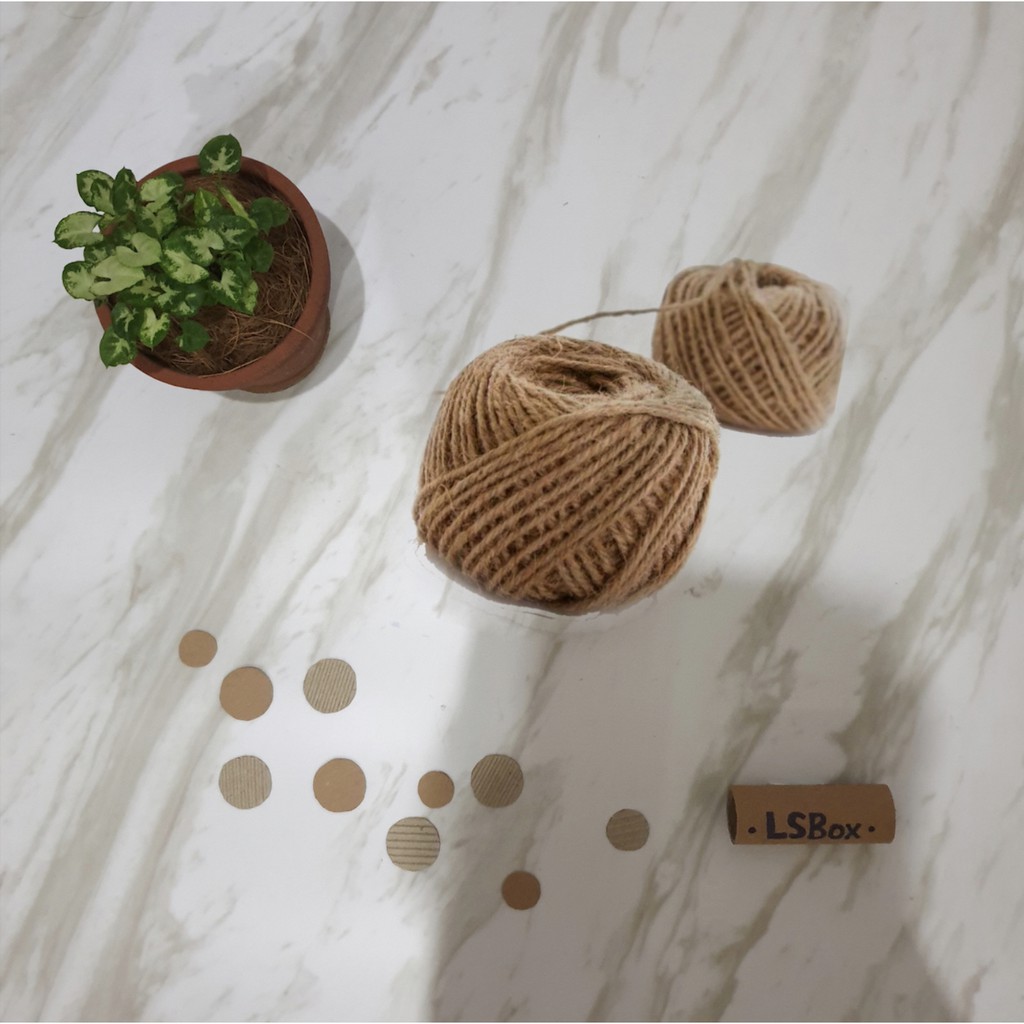 

Tali Rami / Tali Goni 3ply Murah Packing Hampers Grosir 20 / 50 / 100 Meter Kado Souvenir