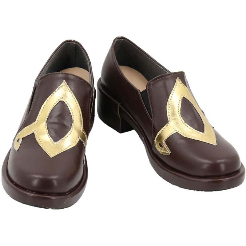 Sepatu Pantofel Cosplay Hutao Genshin Impact