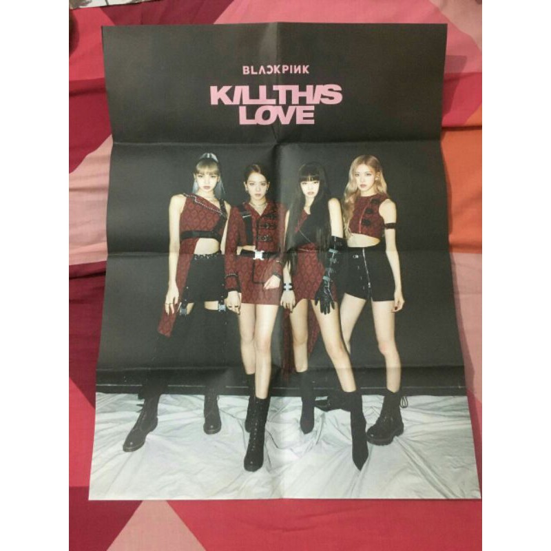 [READY] OFFICIAL POSTER BLACKPINK ALBUM SUMMER DIARY IN HAWAII KILL THIS LOVE LISA JENNIE ROSE JISOO