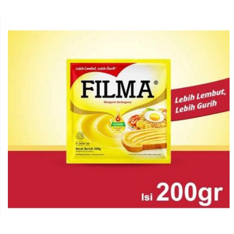 

FILMA MARGARIN 200 GRAM